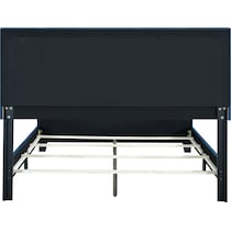 mariana blue queen bed   