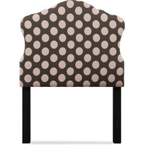 marie multicolor twin headboard   