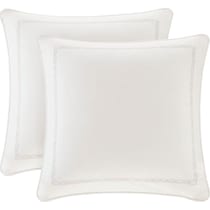 marie white king bedding set   