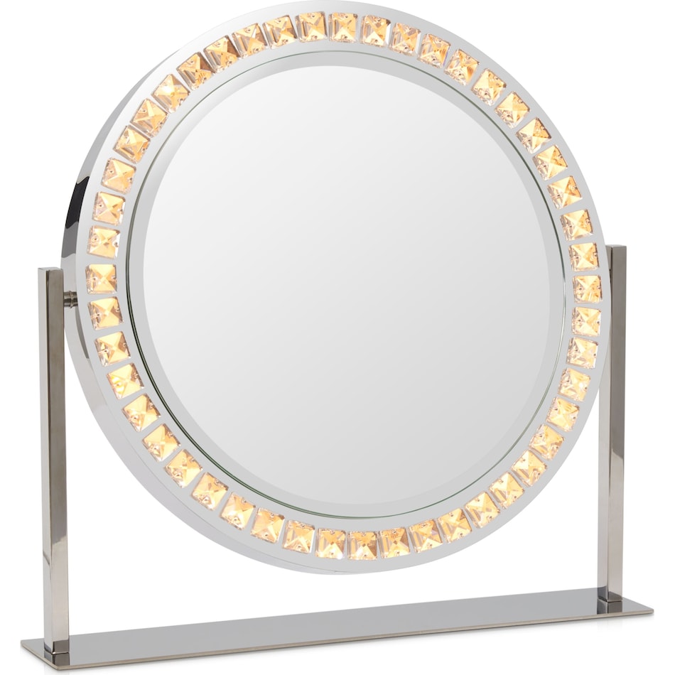 marilyn silver mirror   