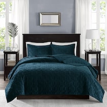 marina green king bedding set   
