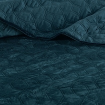 marina green king bedding set   