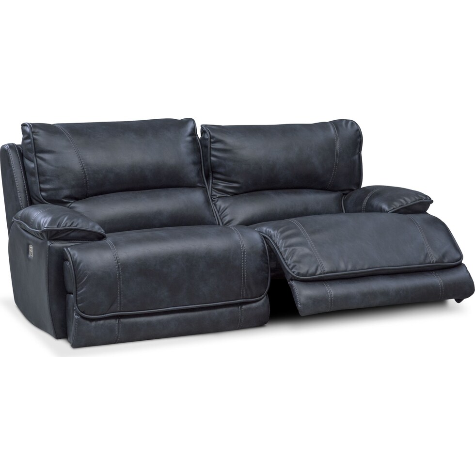 mario power blue  pc power reclining sofa   