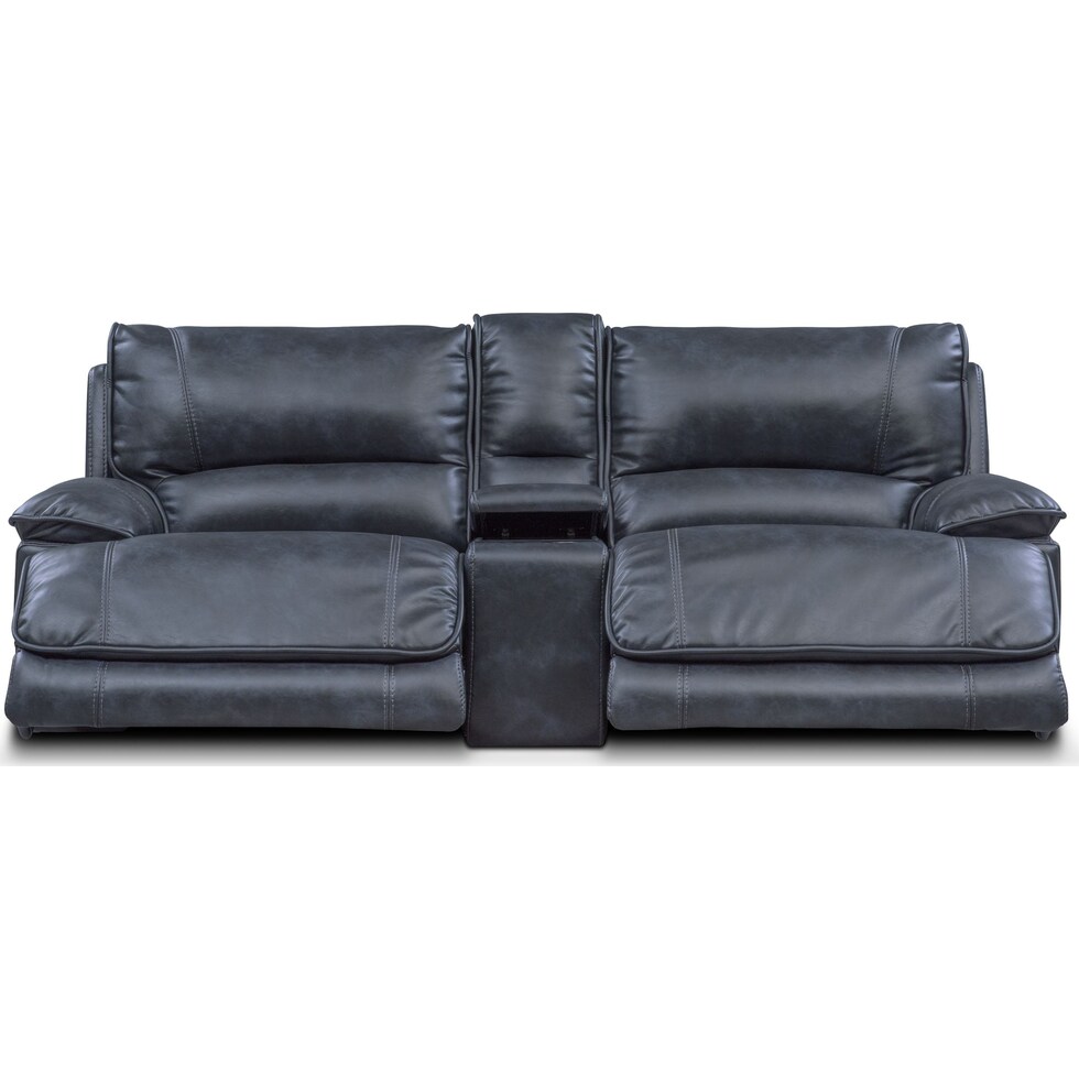 mario power blue  pc power reclining sofa   