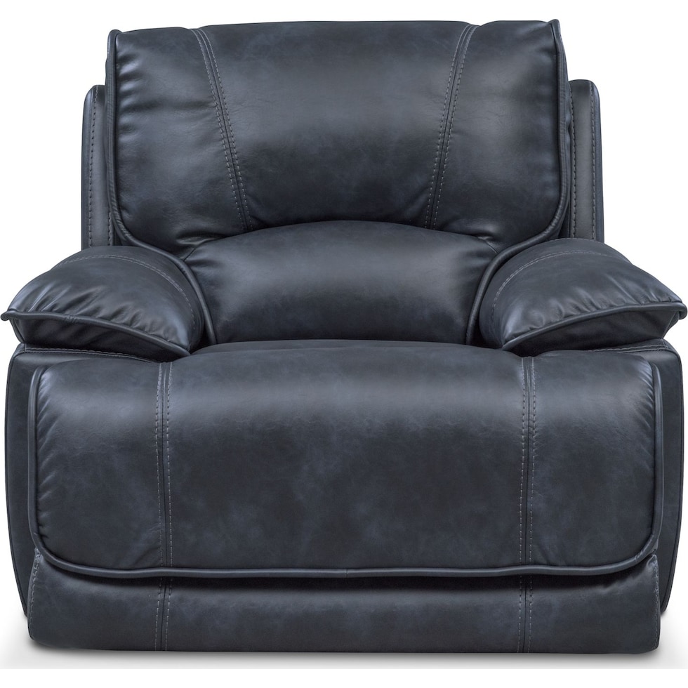 mario power blue power recliner   