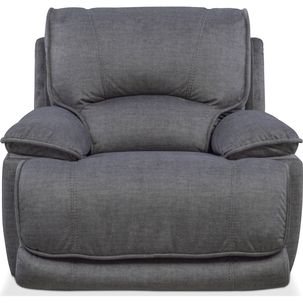 mario power gray power recliner   