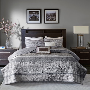 Maris Reversible Coverlet Set