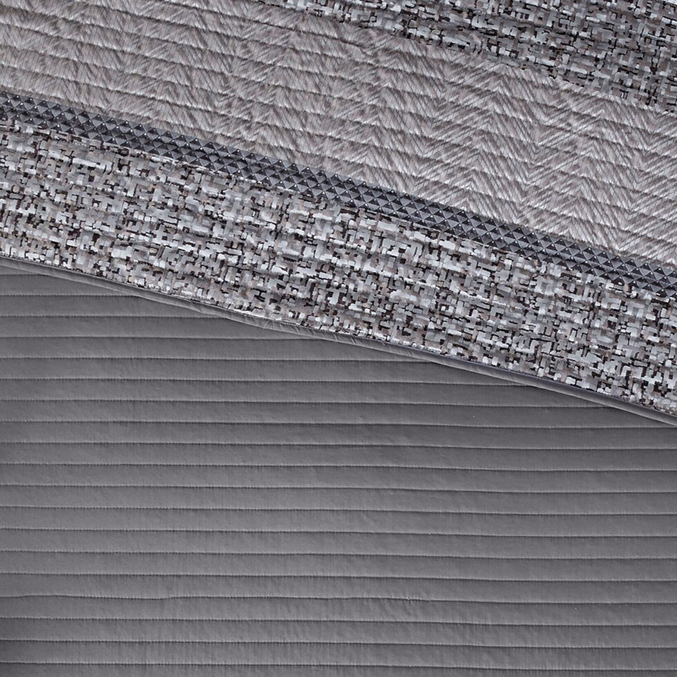 maris gray king bedding set   