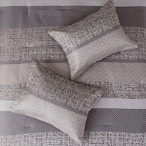 maris gray queen bedding set   