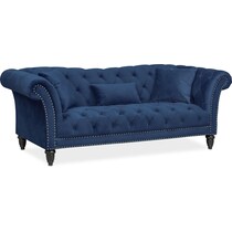 marisol blue sofa   