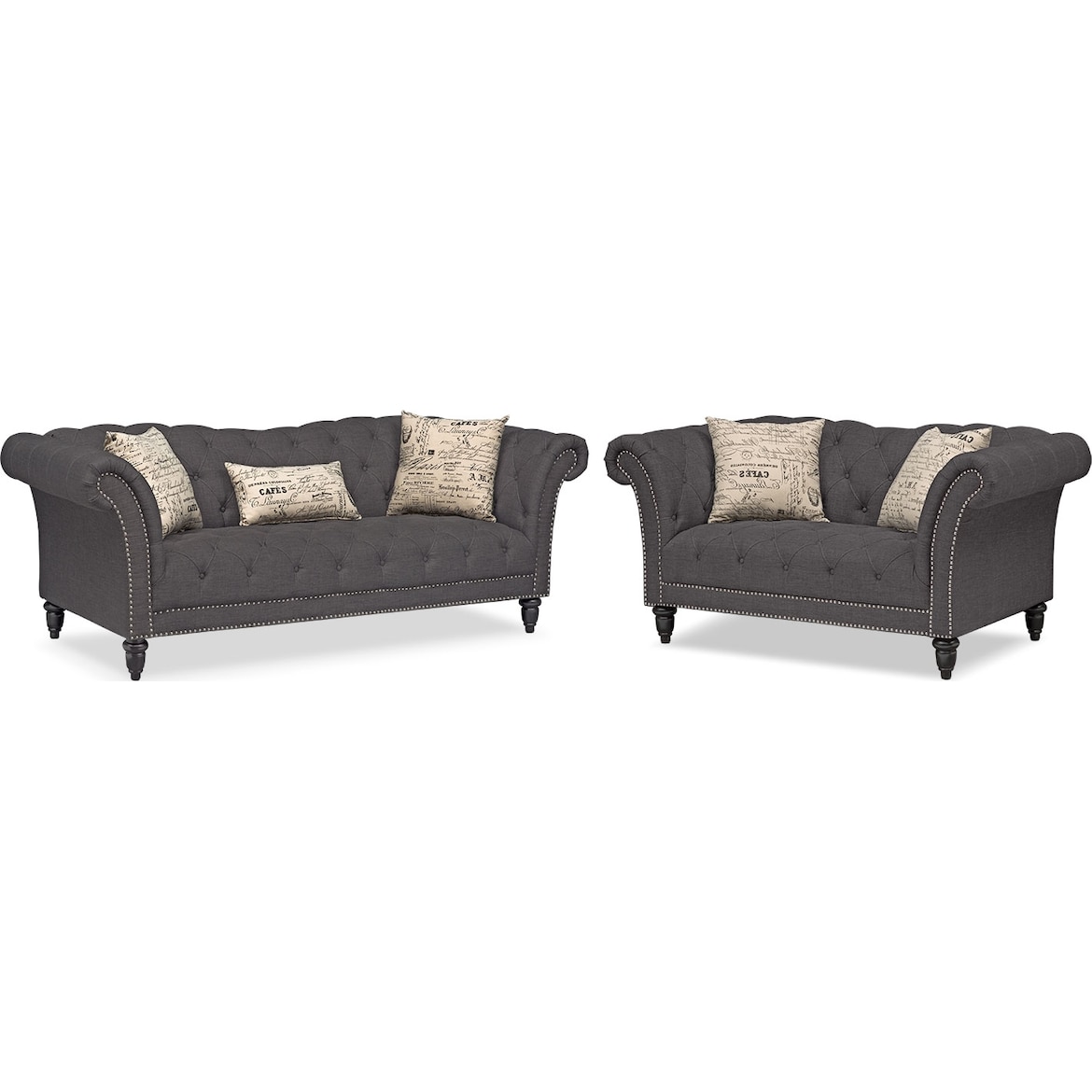 Marisol Sofa and Loveseat Set Value City Furniture and Mattresses