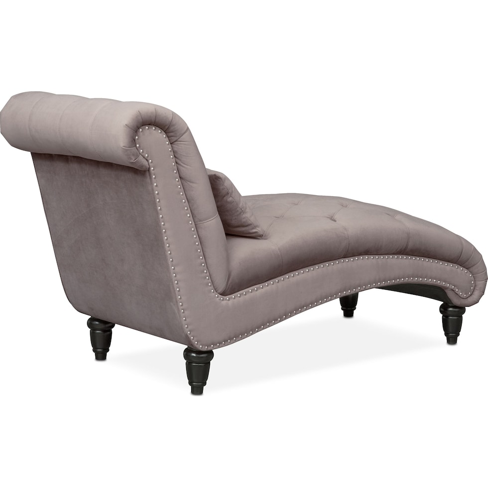 marisol gray chaise   