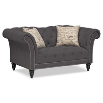 marisol gray loveseat   