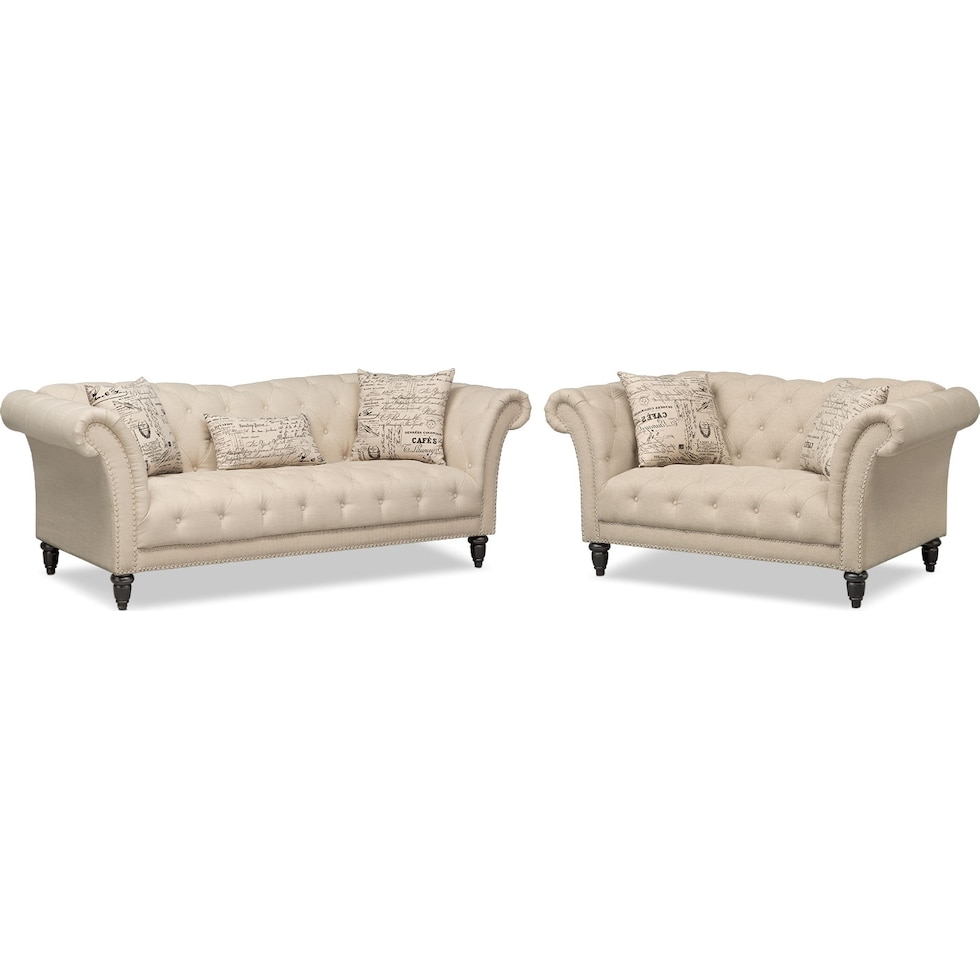 marisol light brown  pc living room   