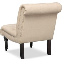 marisol light brown armless chair   