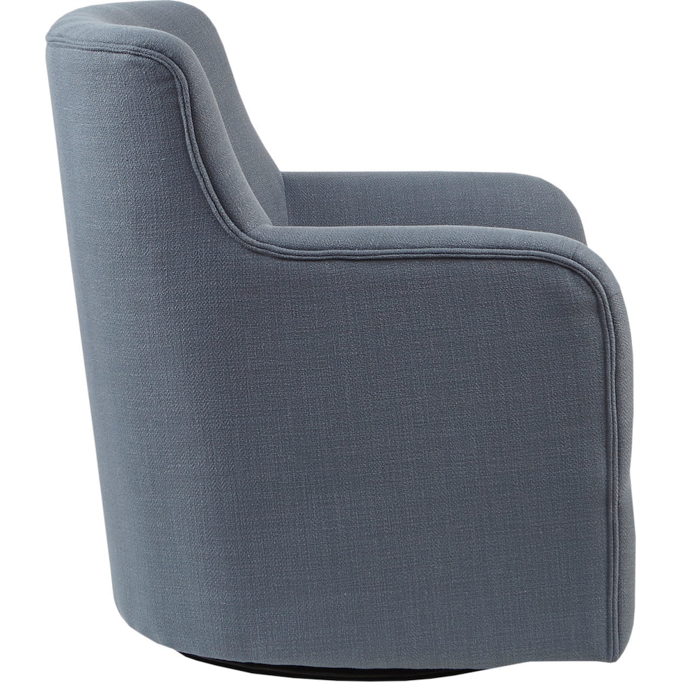 marissa blue accent chair   