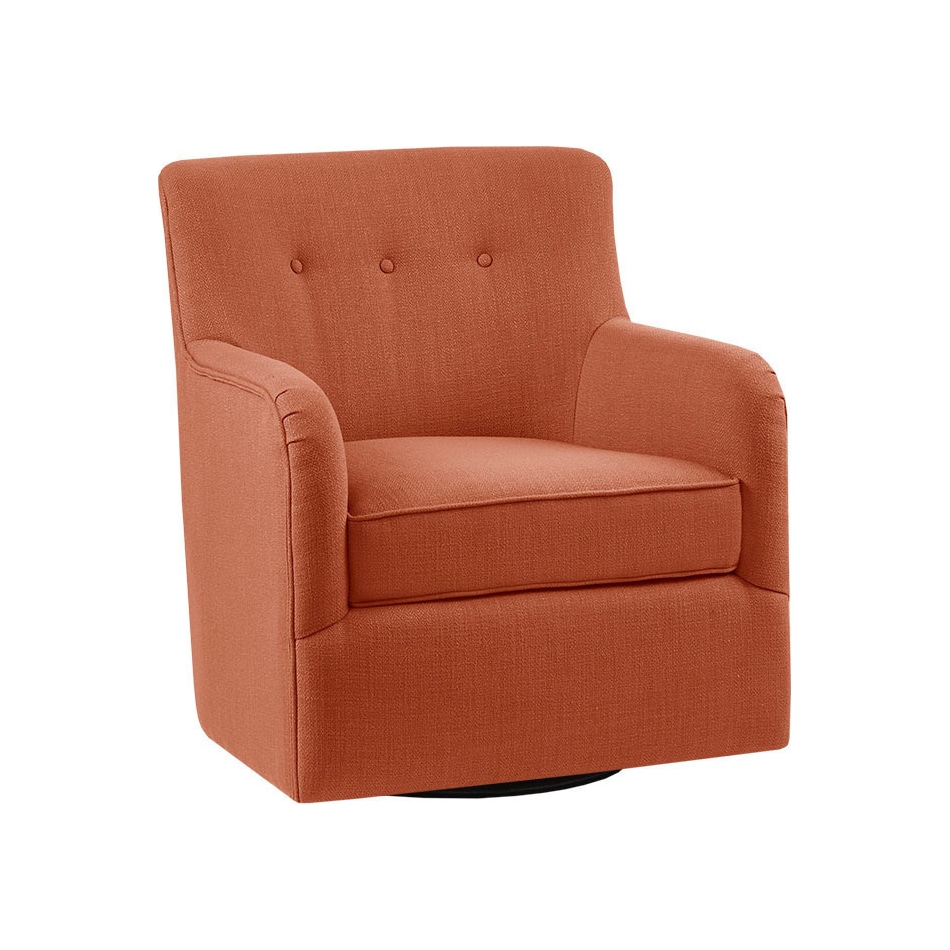 marissa orange accent chair   