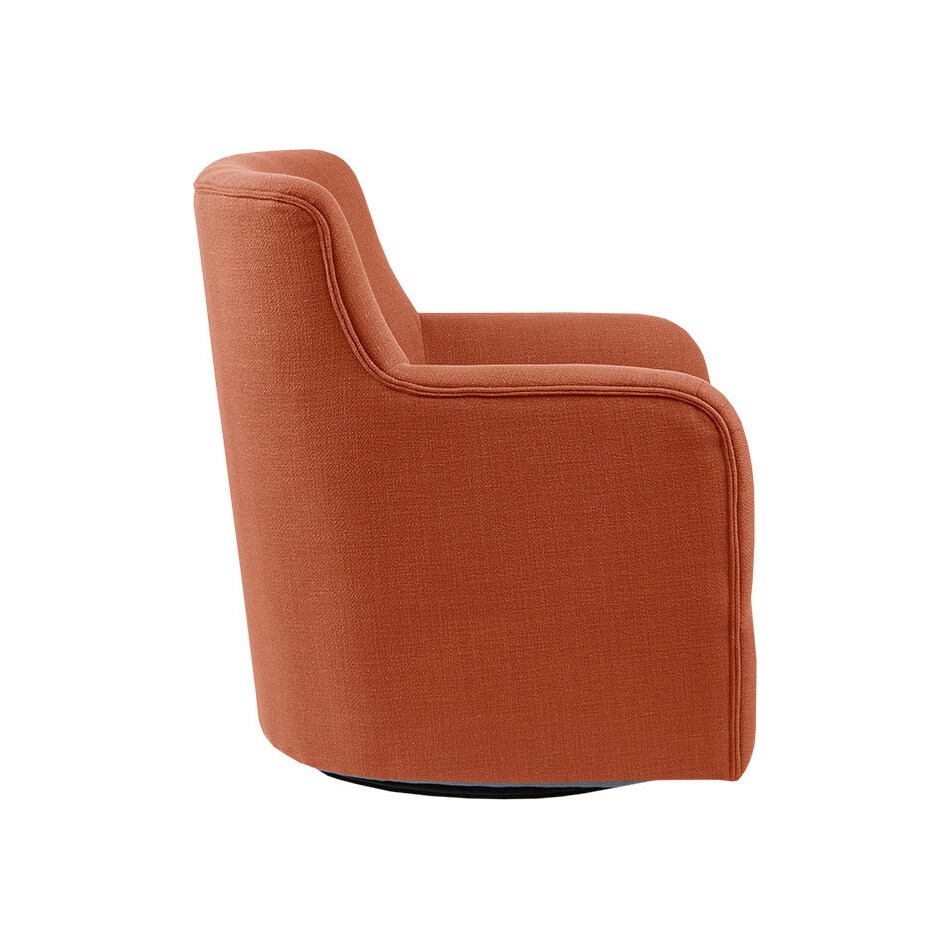 marissa orange accent chair   