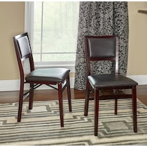 marjorie dark brown chair   