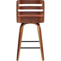 marla orange counter height stool   