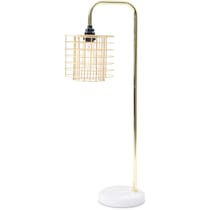 marleigh gold table lamp   