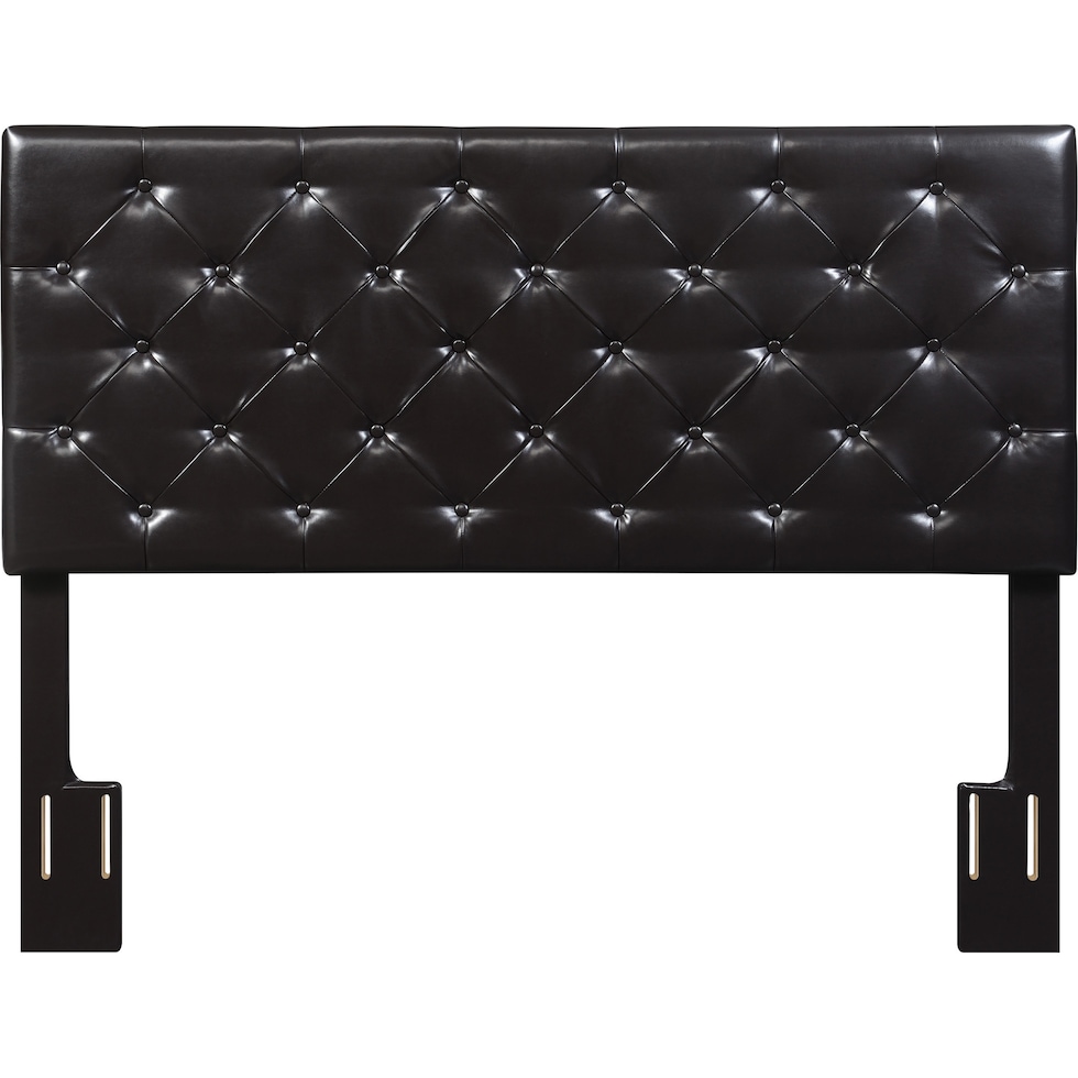 marlene dark brown full queen headboard   