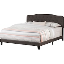 marley gray queen bed   
