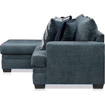 marlie blue sectional   
