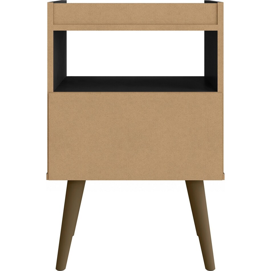 marlo black nightstand   