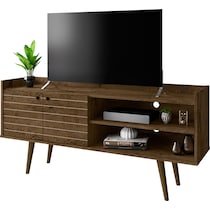 marlo dark brown tv stand   