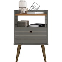 marlo gray nightstand   