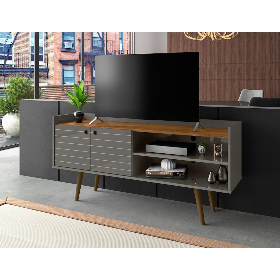 marlo gray tv stand   