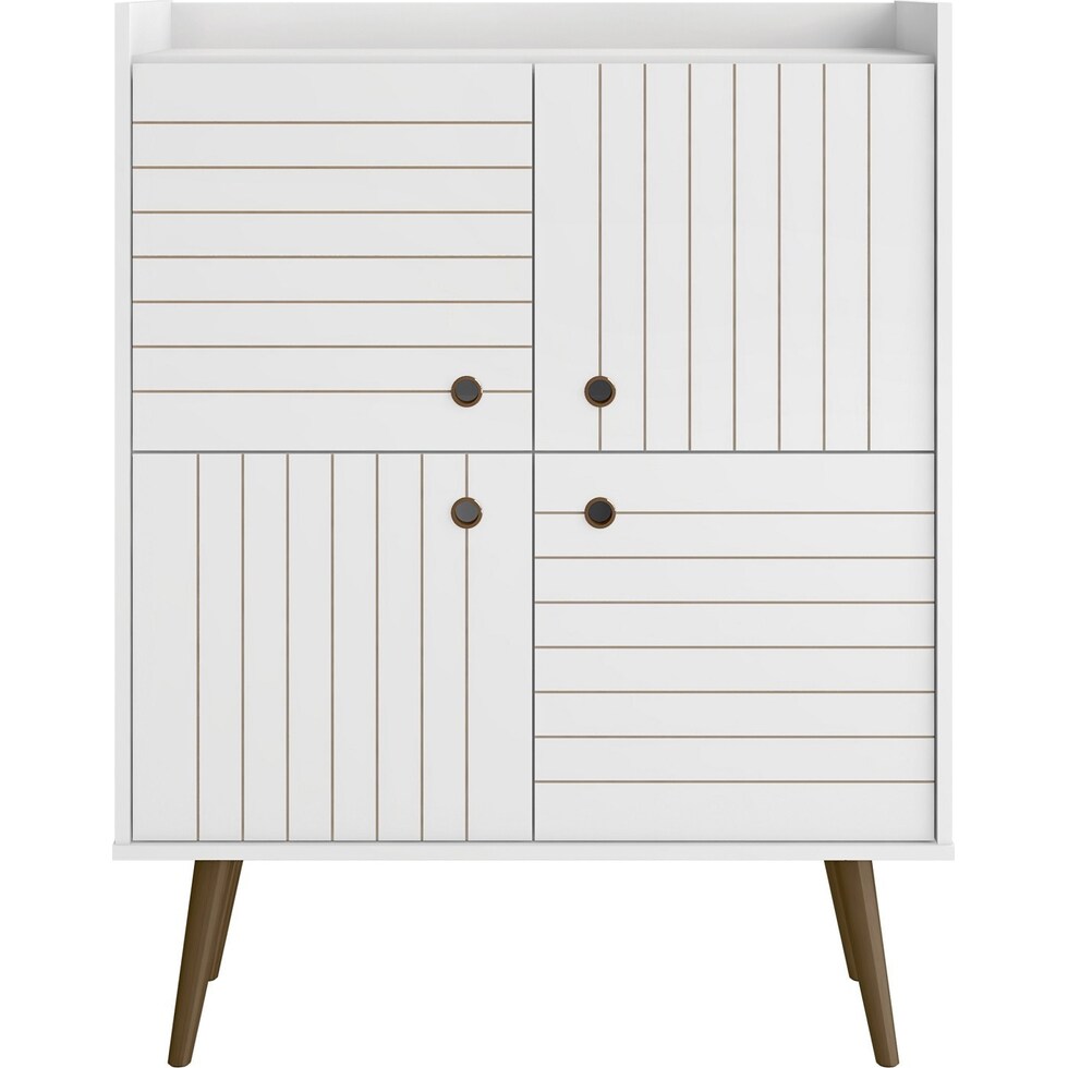 marlo white accent cabinet   