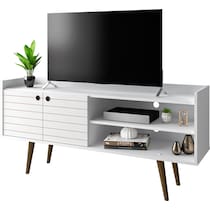 marlo white tv stand   