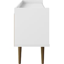 marlo white tv stand   