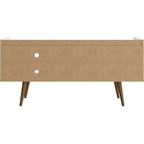 marlo white tv stand   