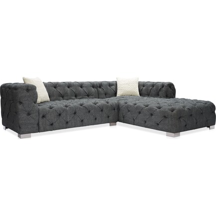 Marlowe 2-Piece Sectional with Right-Facing Chaise