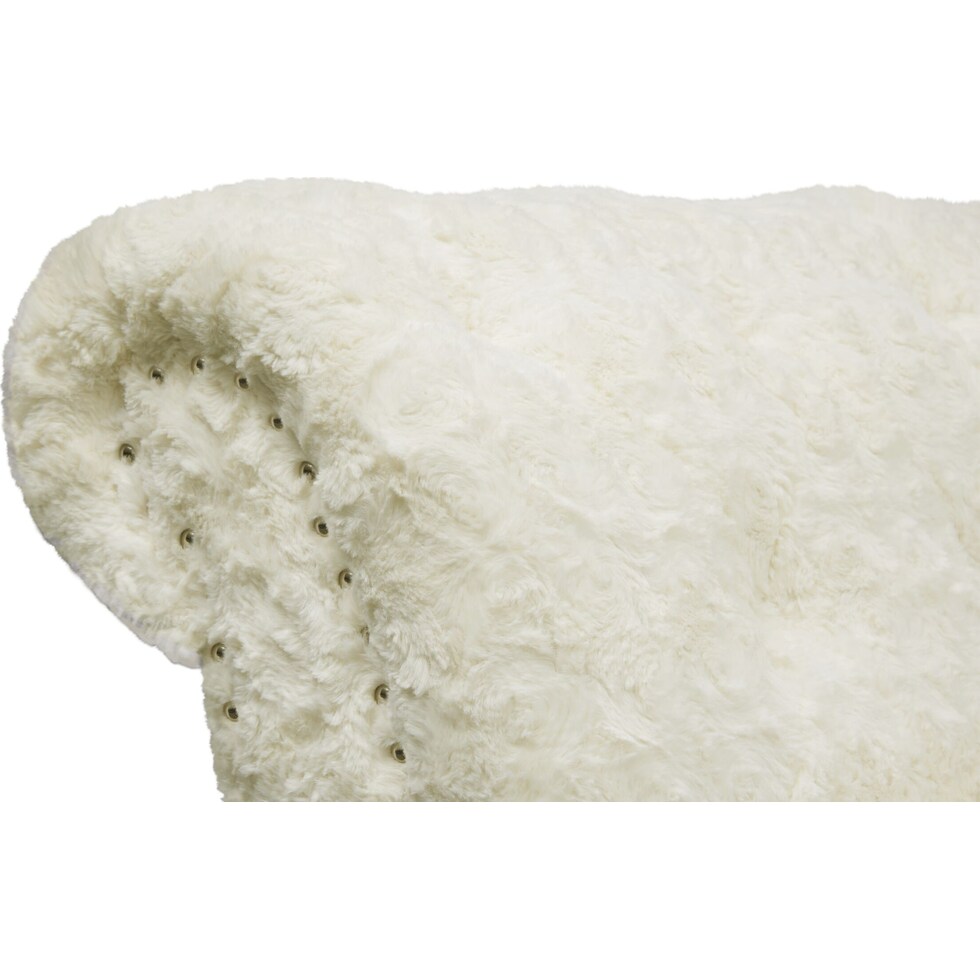 marlowe white chaise   