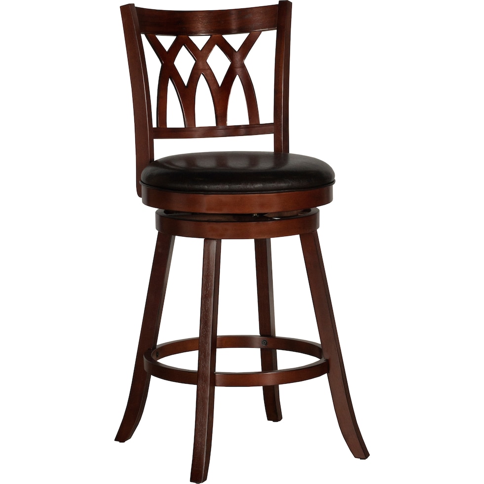 marsha dark brown bar stool   