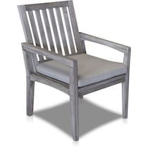 marshall gray outdoor chair   