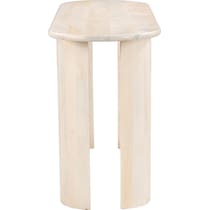 marta neutral console table   