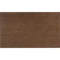 martha light brown dining table   