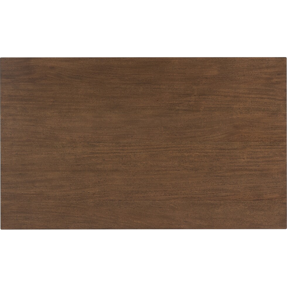 martha light brown dining table   