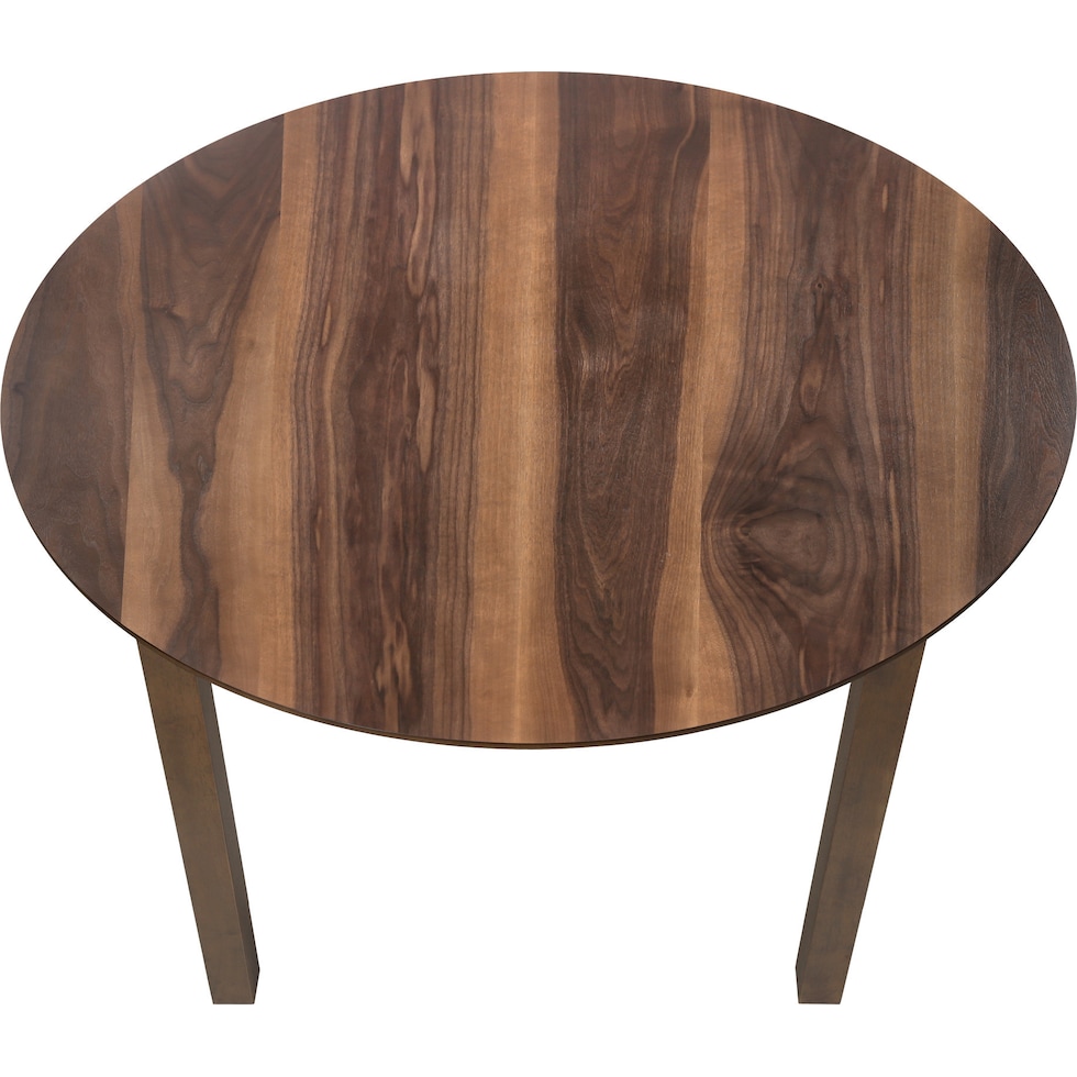 martina dark brown dining table   