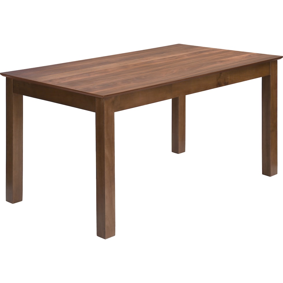 martina dark brown dining table   