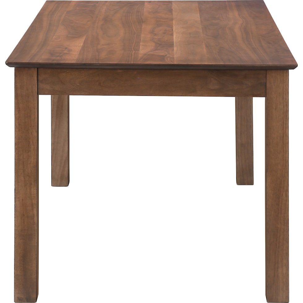 martina dark brown dining table   