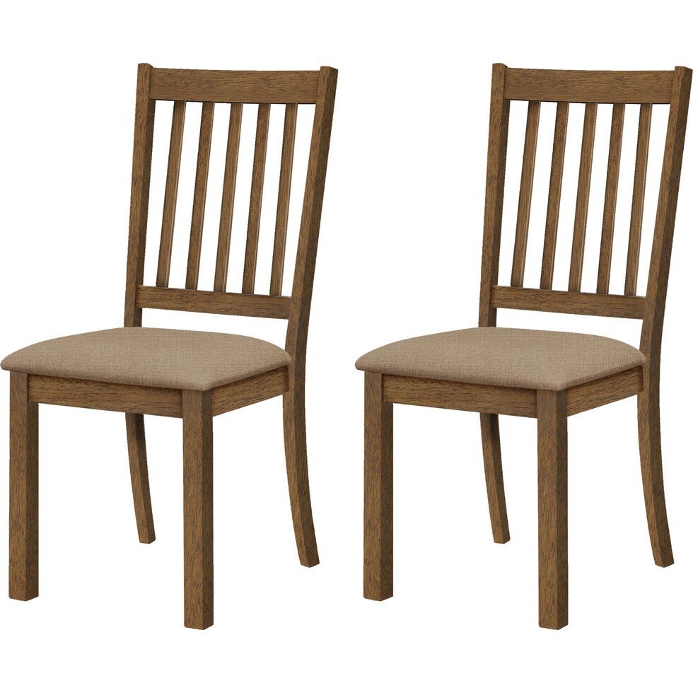 martina light brown chair   