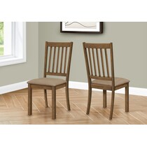 martina light brown chair   