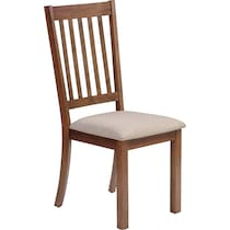 martina light brown chair   
