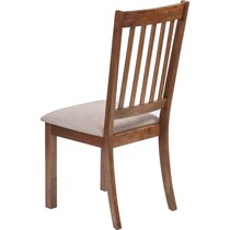 martina light brown chair   